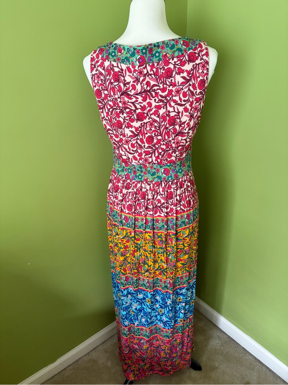 Boden Olympia Jersey V-Neck Maxi Dress - Picture 4 of 6